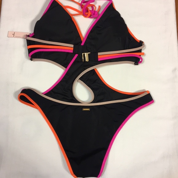 Victorias Secret Criss Cross Wrap One Piece - Picture 5 of 8
